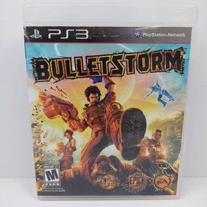 BULLETSTORM (Sony PlayStation 3, 2011) PS3 No Manual Artwork Damaged Tested